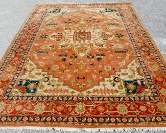 PERSIAN CARPET HAND-KNOTTED WOOL 14.8' X 9.9'