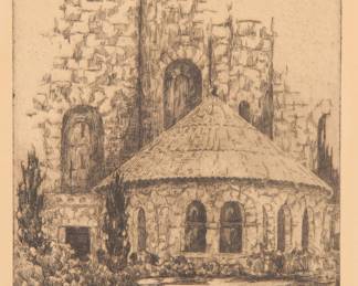 signed etching
