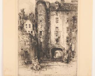 signed etching
