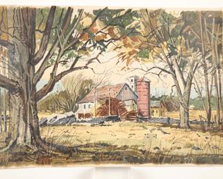 Watercolor painting