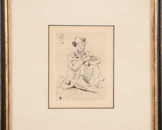 Paul Cézanne etching