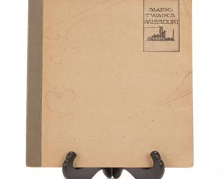 Bernard Wall etchings of Mark Twain
