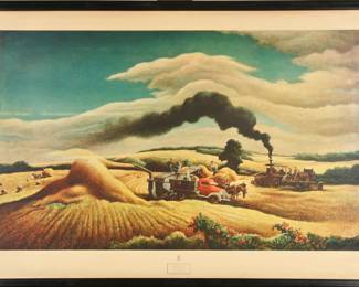 Thomas Hart Benton- early lithograph