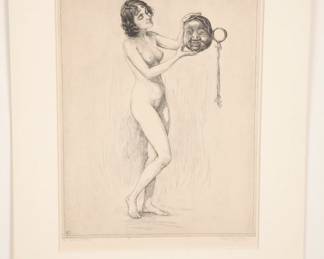 signed etching