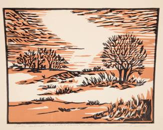Woodblock print