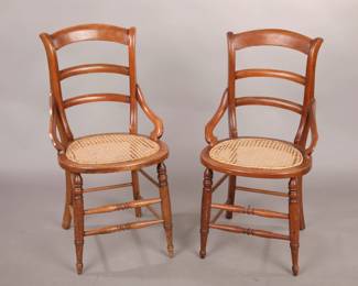 Antique Ladderback chairs