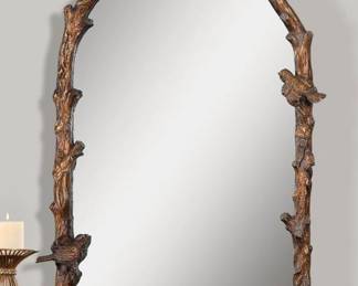 Birds & branches mirror