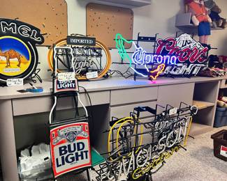 Neon sign collection  Bud Light   