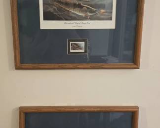 LIMITED EDITION DUCK STAMP FRAMED PRINTS