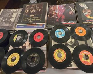 1950's - 1970's LP & 45 RPM RECORDS