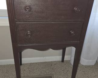 REVOLVING SEWING CABINET