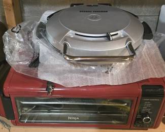 NINJA & GEORGE FOREMAN GRILLS