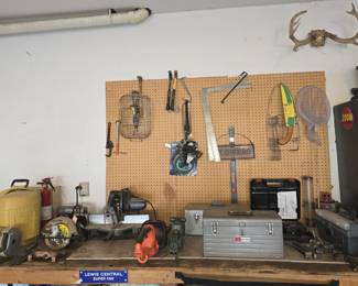 MISC. TOOLS. CHOP SAW. CRAFTSMAN TOOLS
