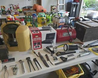 GARAGE FULL of TOOLS & GARDEN SUPPLIES