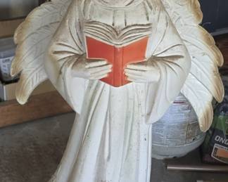VINTAGE CHRISTMAS ANGEL BLOW MOLD
