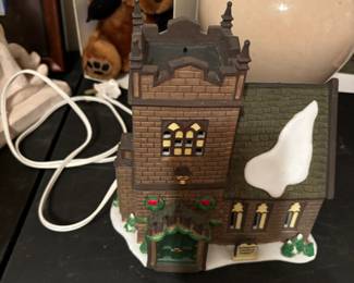 Studio 56 Christmas village pieces