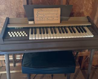 Vintage Estey electric organ