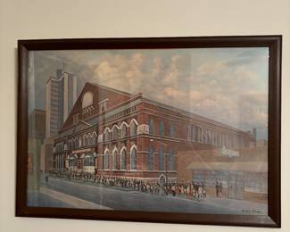 Ryman Auditorium framed print