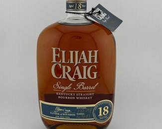 Bottled on September 25, 2024 from Barrel #7014, this Elijah Craig 18-Year Single Barrel represents one of the most sought-after age-stated bourbons from Heaven Hill’s portfolio. Its long maturation delivers exceptional character and rarity, with each barrel yielding a truly unique expression. Highly collectible and limited in availability, this release offers both a prized addition to any collection and a showcase of Elijah Craig’s heritage.