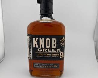 Knob Creek Single Barrel Reserve 9 Year is a rare, age-stated bourbon from the renowned Knob Creek Distillery, representing a bold, small-batch expression carefully selected from a single barrel. Each bottle showcases the full depth, richness, and complexity of nine years of maturation in new charred oak, creating a distinctive flavor profile that appeals to collectors and connoisseurs alike. Bottled at [insert proof], uncut and non-chill filtered, this release delivers robust intensity with refined elegance.
