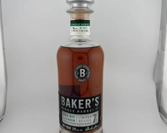 Baker’s Single Barrel High Rye Bourbon (Barreled 01 of 2017, 7 Year, Limited Release) is a rare expression from the celebrated Baker’s line. This high-rye bourbon, aged 7 years, offers a bold and spicy profile layered with rich caramel and oak. A limited-release single barrel, it’s an exceptional find for collectors and enthusiasts seeking a distinctive, full-flavored bourbon.