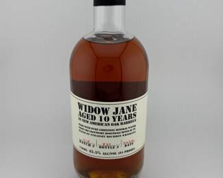 The Widow Jane 10-Year is the flagship expression of the distillery, crafted from rare, aged bourbons and proofed with pure limestone mineral water from the legendary Rosendale Mines of New York. This 2022 release, drawn from Batch #715 and individually numbered as Bottle #837, delivers a rich balance of vanilla, caramel, and toasted oak with subtle minerality. As one of the most recognized small-batch age-stated bourbons on the market, Widow Jane 10-Year continues to attract collectors and enthusiasts alike, making this bottle a strong feature at auction.
