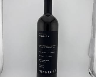 Penelope Project X – Cognac Cask Finish is a rare and limited-edition bourbon showcasing the artistry and innovation of the Penelope distilling team. Finished exclusively in Cognac casks, this release highlights the rich fruit-forward character, elegance, and complexity that only this unique maturation can provide. Each bottle is a one-time expression, making it a highly collectible addition for enthusiasts and investors alike.