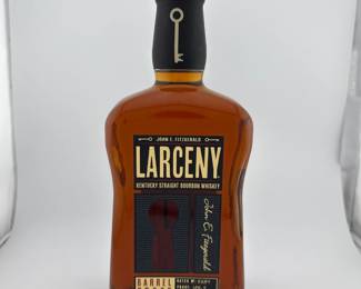 Larceny Barrel Proof C921 is a rare, small-batch expression from Heaven Hill Distillery, showcasing the bold, full-bodied character of Larceny Bourbon at cask strength. Bottled directly from the barrel, uncut and non-chill filtered, this release delivers an intense, complex flavor profile, highlighting the rich caramel sweetness, toasted oak, and warm spice that bourbon collectors prize. The C921 batch designation identifies this unique barrel selection, making it a truly collectible expression for enthusiasts and investors alike.
