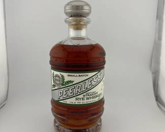 Peerless Straight Rye Whiskey is a rare and collectible expression from Peerless Distilling Co., a small-batch Kentucky distillery renowned for its bold, cask-strength releases. Crafted with meticulous attention to detail, this rye whiskey showcases the full, robust character of the rye grain, delivering intense spice, complexity, and a smooth, refined finish. Bottled at full proof and non-chill filtered, each bottle is a true testament to small-batch craftsmanship and collectibility.