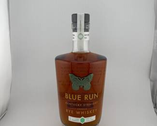 From the innovative minds at Blue Run Spirits, the Emerald Rye Whiskey represents a bold and elegant showcase of the brand’s rapidly growing reputation for excellence. Crafted from a meticulously selected 189-barrel small-batch, Emerald was carefully blended by Jim Rutledge, the legendary former Four Roses Master Distiller. Bottled at cask strength with no chill filtration, this release highlights the rich complexity and intensity that Blue Run whiskies have become famous for. Encased in Blue Run’s striking glass bottle adorned with the iconic butterfly emblem in shimmering emerald green, this limited release has become a standout collectible, appealing to both seasoned rye drinkers and investors in modern whiskey artistry.
