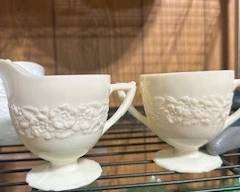 Cream and sugar