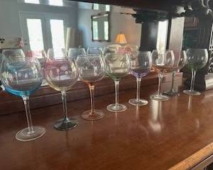 wine glasses