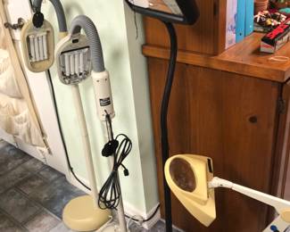 Specialty lights, some with magnifiers
