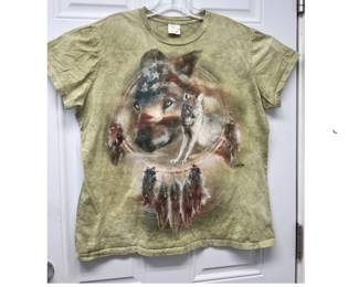 The Mountain Wolf T-Shirt Size XXL AAA3271 vintage graphic