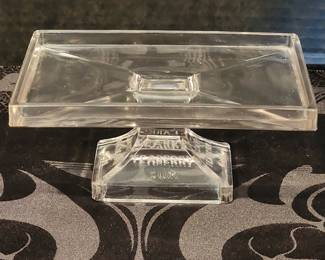 Clarks Teaberry Gum Compote Store Display Pedestal