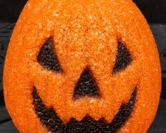 Melted Plastic Halloween Lamp