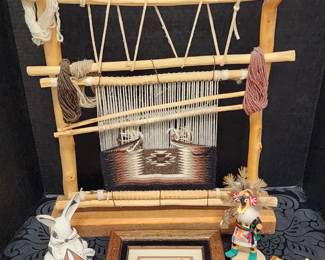 Native American Pottery, Kachina Doll, and more