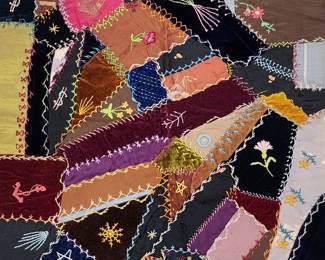 Crazy Quilt Block