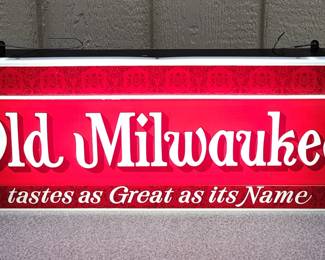Old Milwaukee Beer Sign