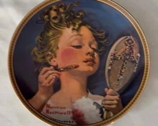 Norman Rockwell Making Believe At The Mirror