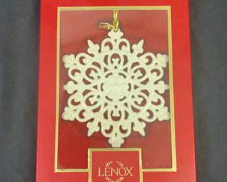 Lenox Snowflake Ornament
