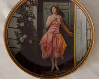Norman Rockwell Standing In The Doorway