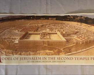 Model Of Jerusalem In The Second Temple Period