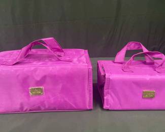 JM New York Folding Purple Makeup Bags