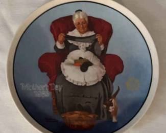 Norman Rockwell Mending Time
