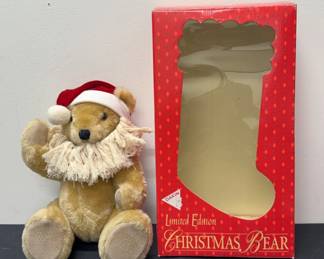 Limited Edition Dakin Christmas Bear
