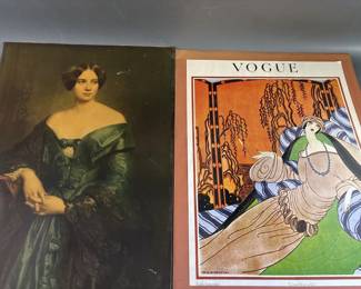 Lot 49 - Portrait Of A Gentleman Print On Canvas & More