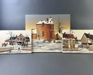 Lot 20 - Vtg Figurine + Drawing Instructional Books
