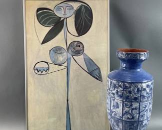 Lot 206 - Framed Last Elizabeth Verney Brass Rubing