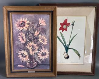 Lot 109 - Gold Framed Foggy Antique Mirror